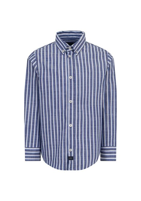 Camicia a righe FAY KIDS | FY5P40 Z3751100BL